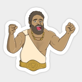 Testikles the Pankration Champion Sticker